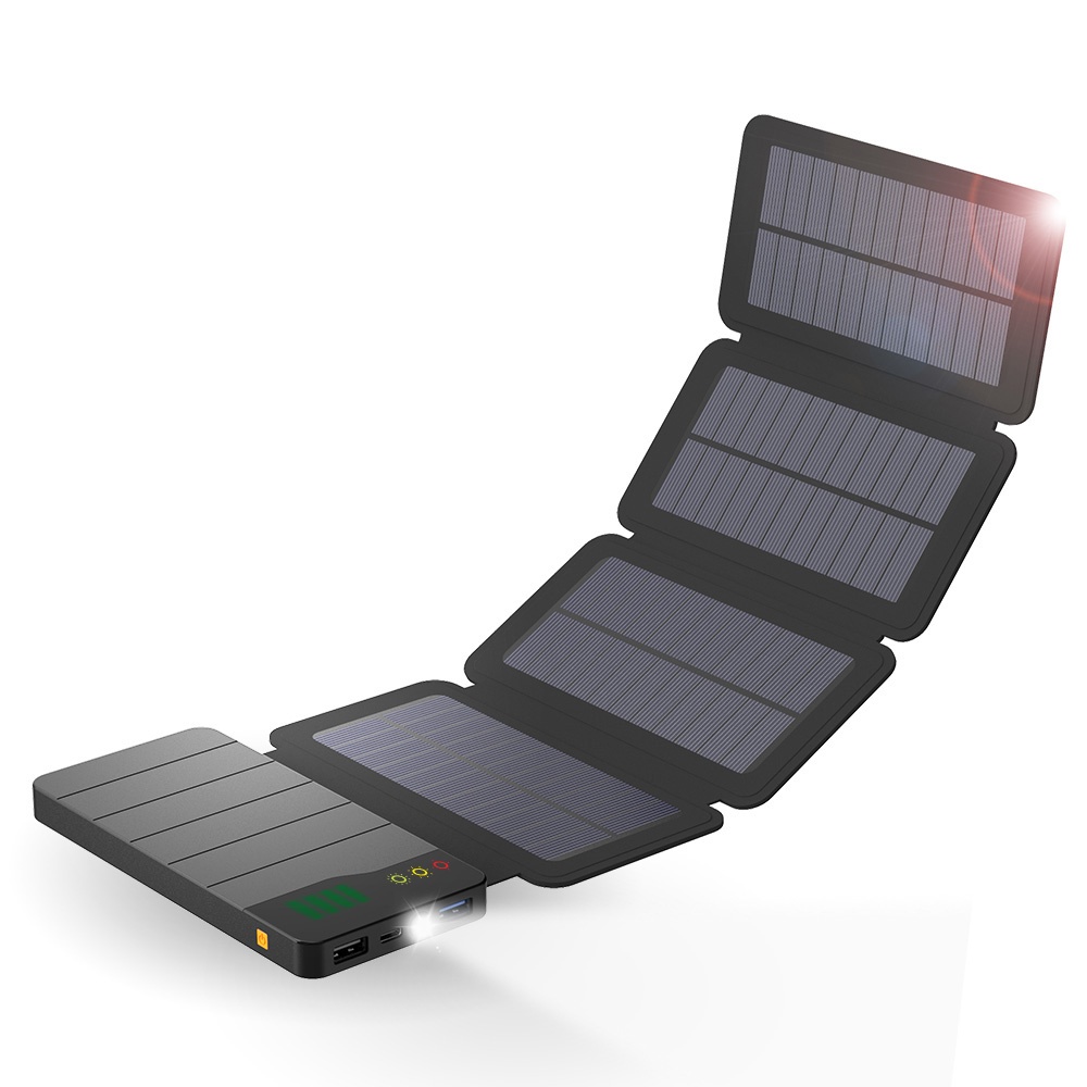 Waterproof Solar Charger Power Bank 10000 mAh - Travelular